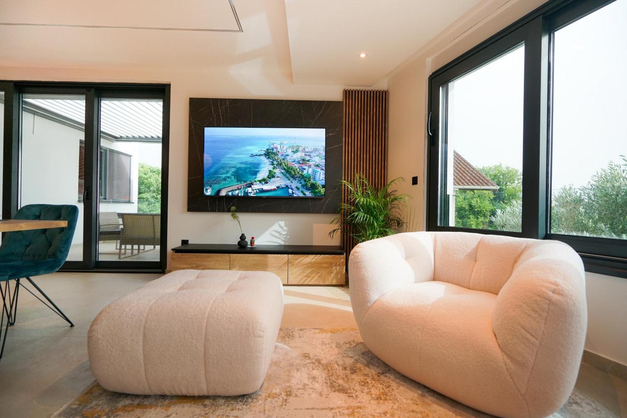 Luxury Apartments Vista Petrcane Luaran gambar