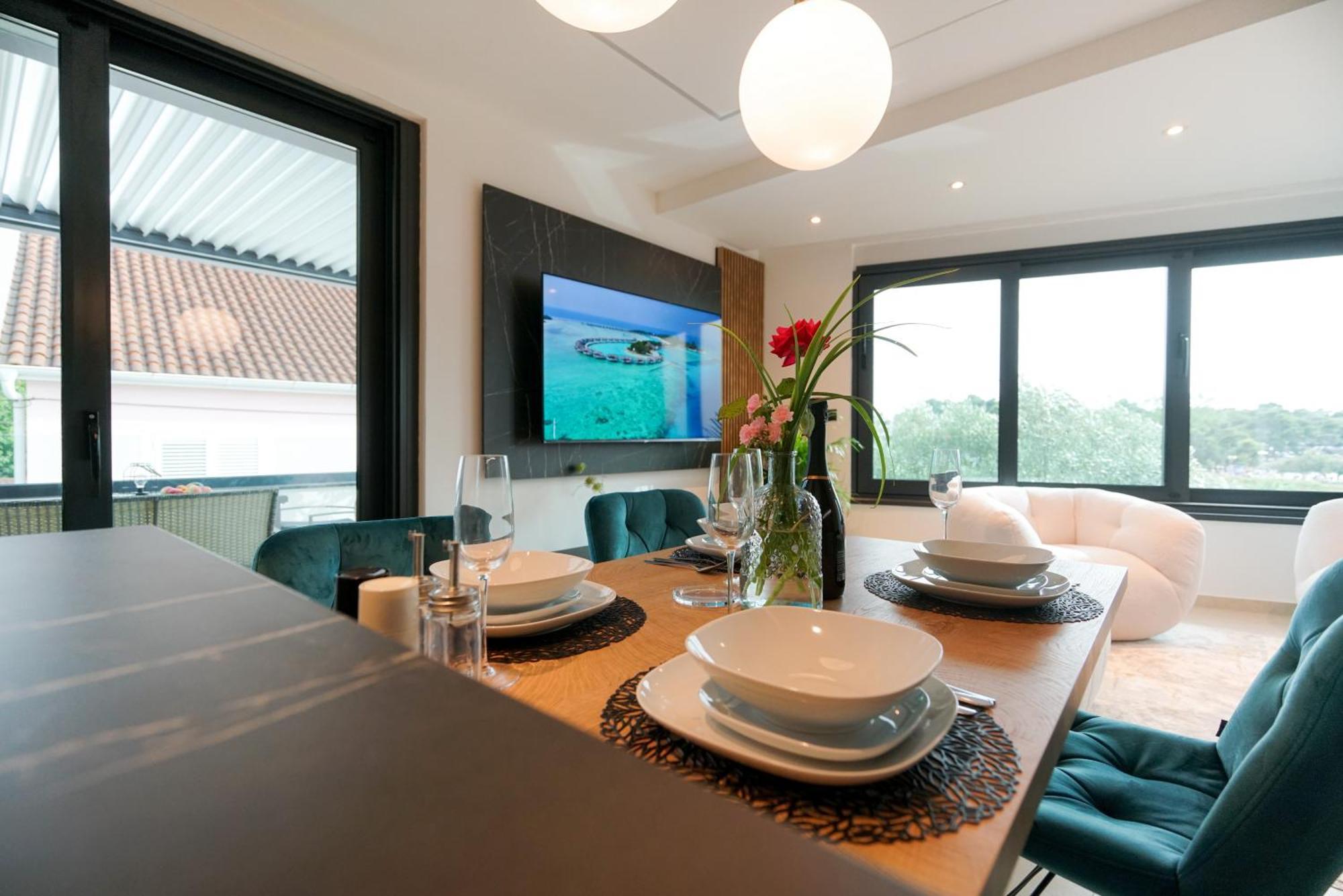 Luxury Apartments Vista Petrcane Luaran gambar